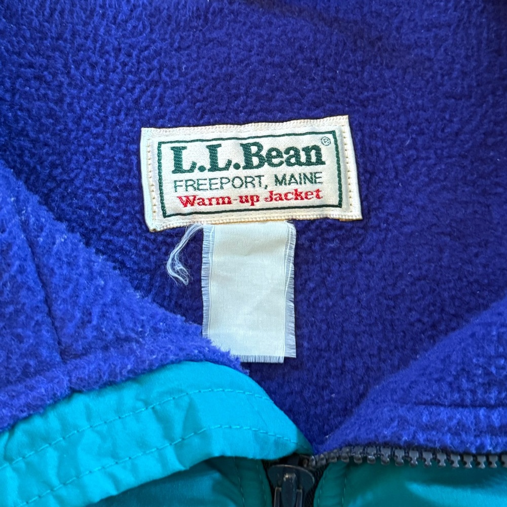 90’s L.L. Bean Vintage Warm-Up Jacket - Picture 4 of 16